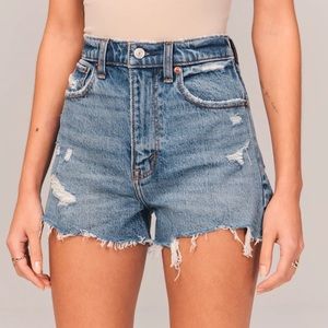 Abercrombie high waisted shorts